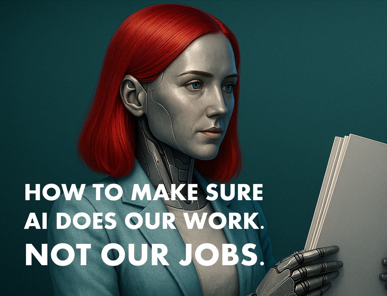 BLOG - GET AI TO DO OUR WORK - NOT OUR JOBS