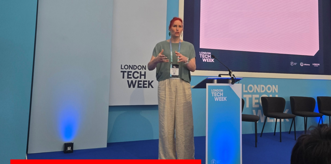 Rebecca Fox Hosting the Core Stage at London Tech Week 2026